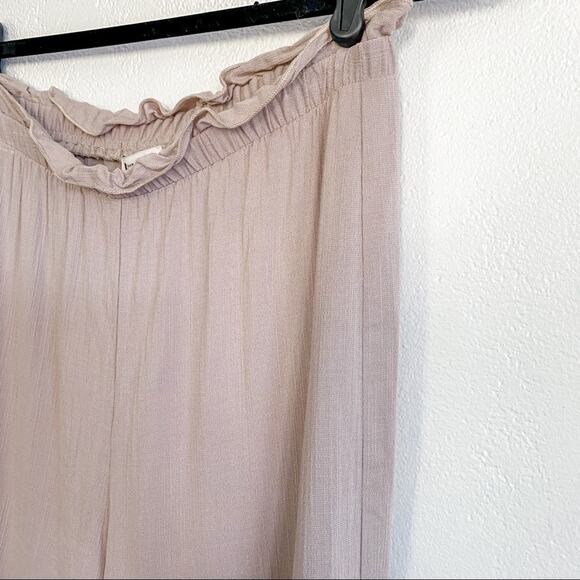 Show Me Your Mumu Casual Ruffle Culotte Pant Size Small - Picture 2 of 7
